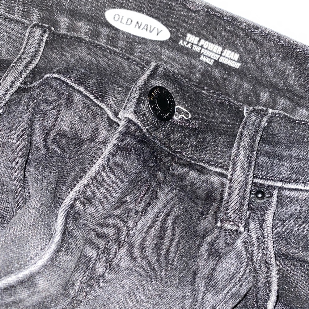 Black Perfect Straight Leg Jean